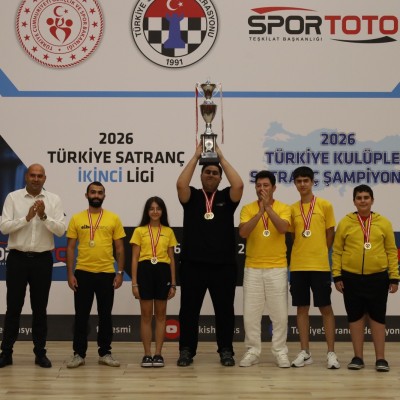 2026 Türkiye Satranç İkinci Ligi'nde Şampiyonluk Elbe Satranç Online Eğitim Spor Kulübü'nün Oldu