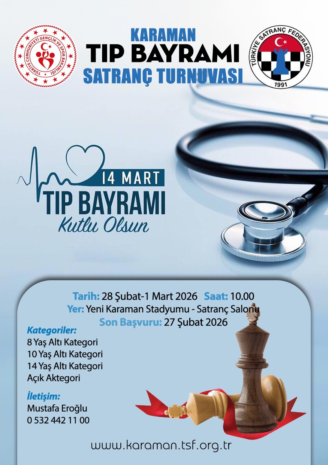 Tıp Bayramı Satranç Turnuvası