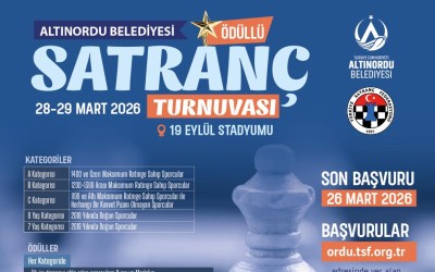 Altınordu Belediyesi Ödüllü Satranç Turnuvası