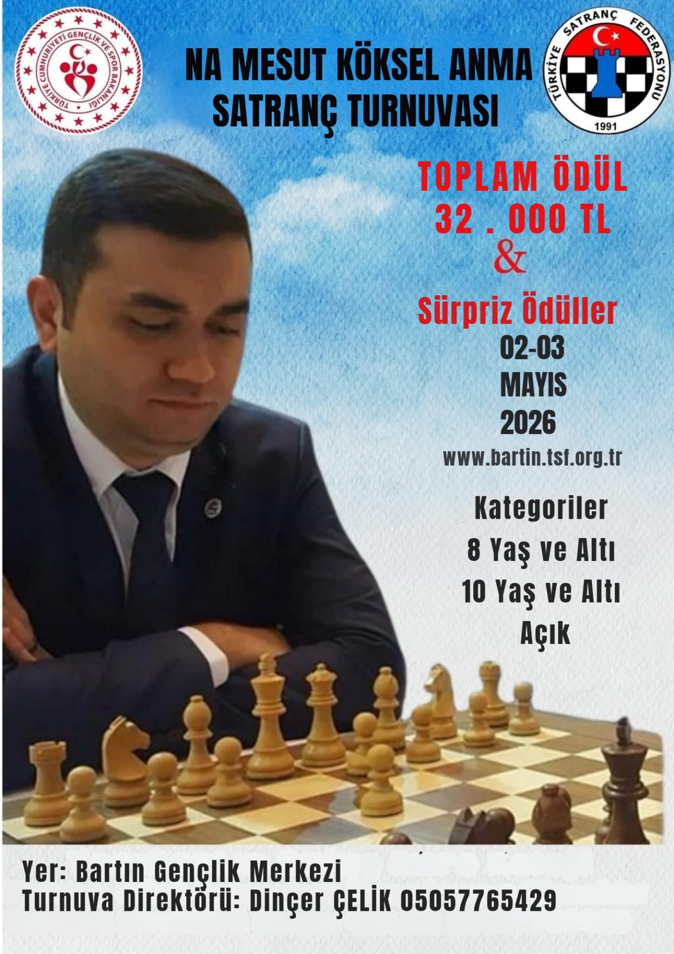 NA Mesut Köksel'i Anma Satranç Turnuvası