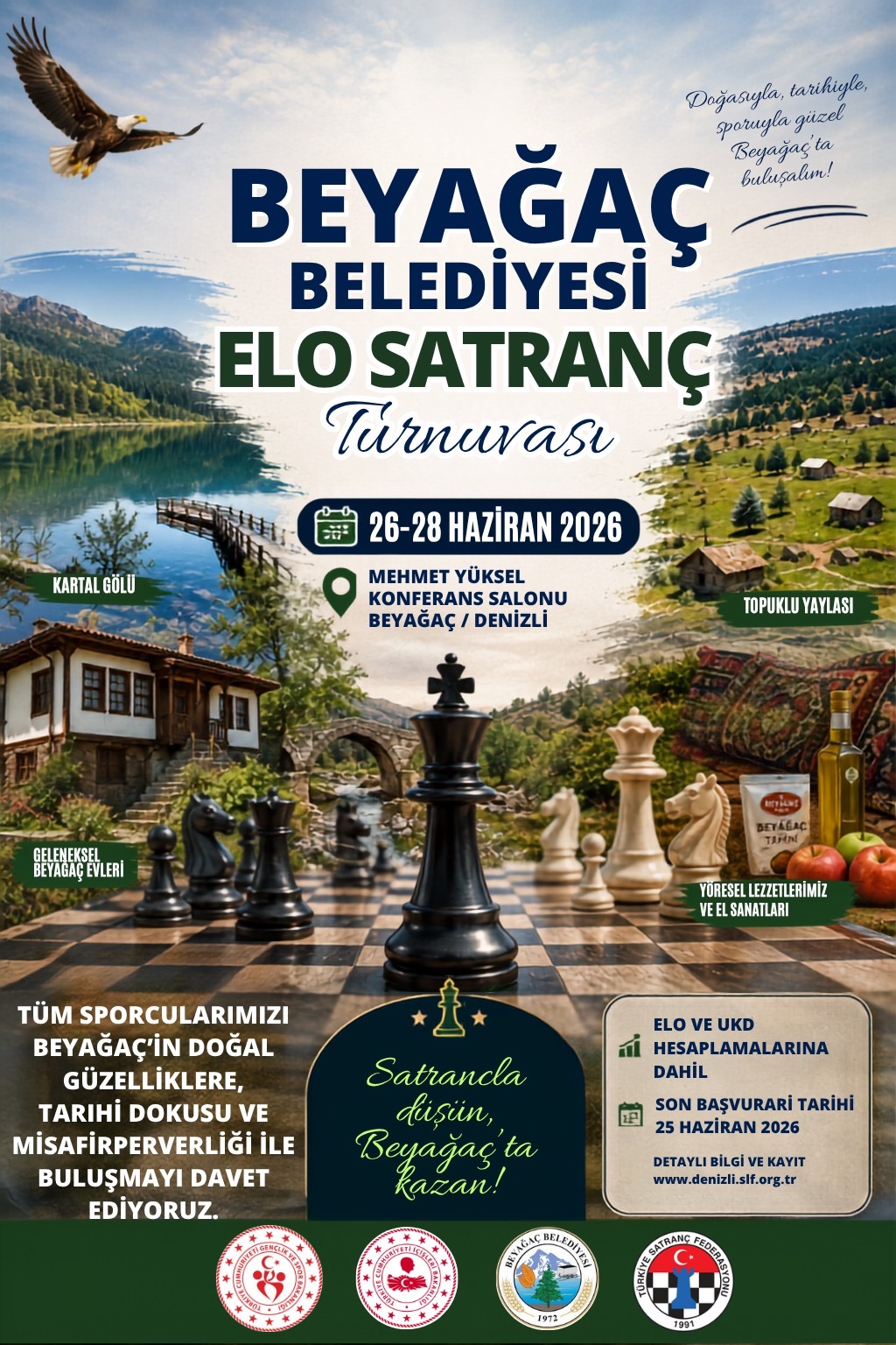 Denizli Beyağaç Belediyesi Elo Satranç Turnuvası