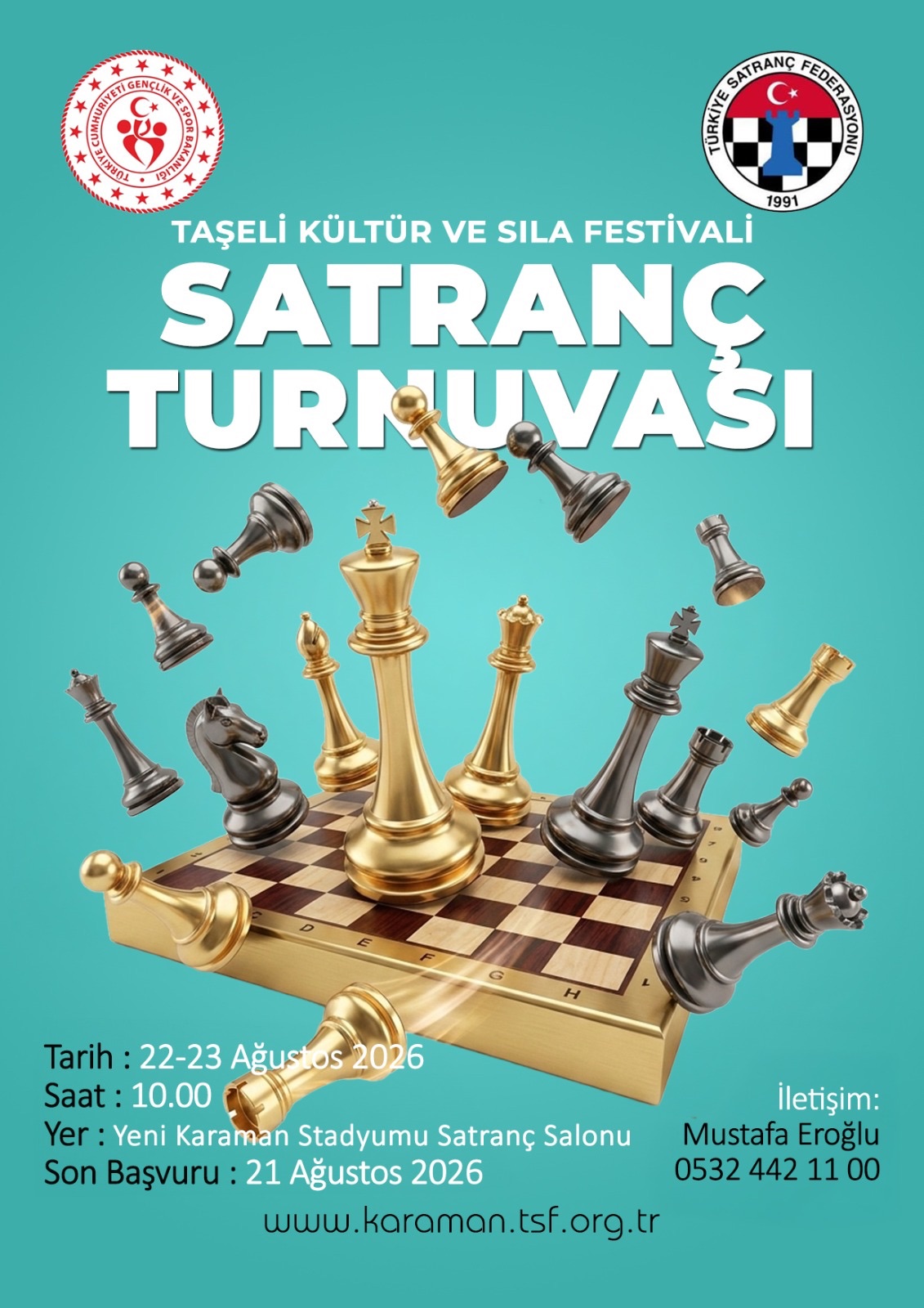 Taşeli Kültür ve Sıla Festivali Satranç Turnuvası