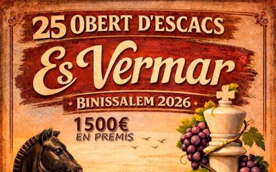 25. Es Vermar Açık Satranç Turnuvası 2026 (25 Obert d'Escacs Es Vermar 2026)
