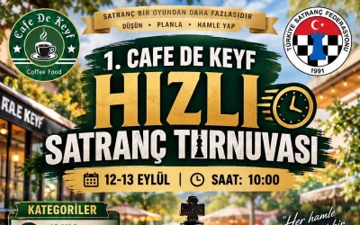 Cafe De Keyf 1. Hızlı Satranç Turnuvası