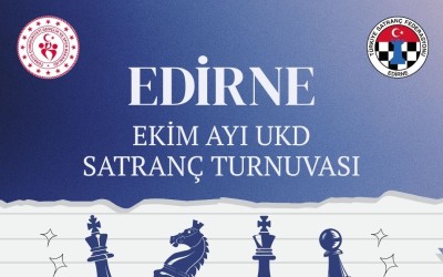 Edirne Ekim Ayı Satranç Turnuvası 2026