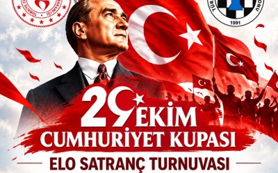 Elazığ Cumhuriyet Kupası ELO Satranç Turnuvası
